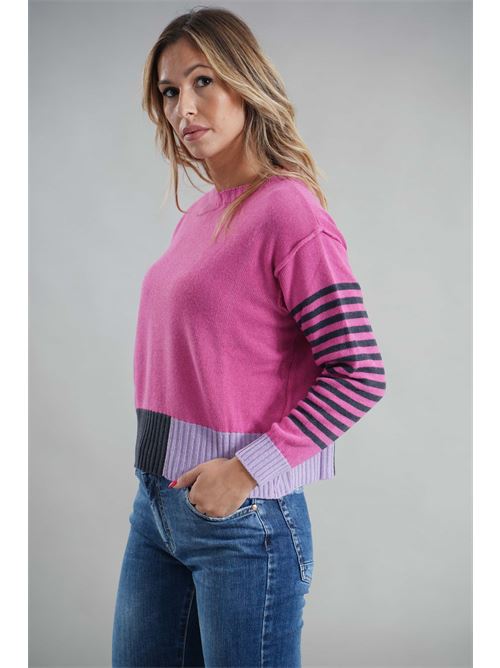 Maglia in misto lana brand unique | 24015SSFUXIA